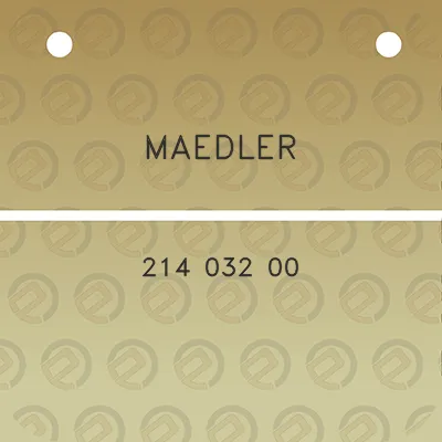 maedler-214-032-00