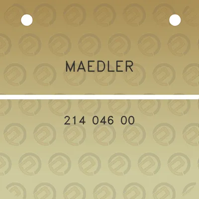 maedler-214-046-00