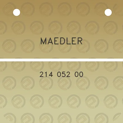 maedler-214-052-00