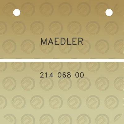 maedler-214-068-00