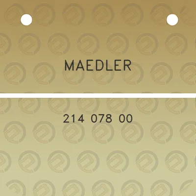 maedler-214-078-00