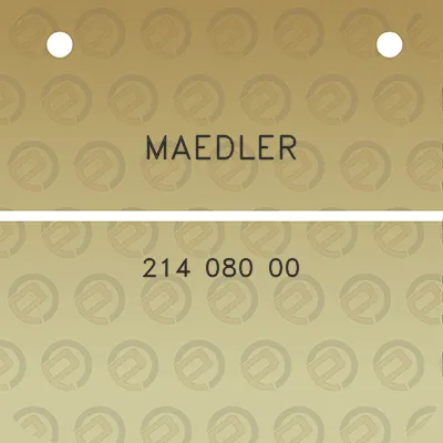 maedler-214-080-00