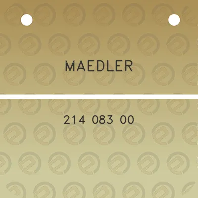 maedler-214-083-00