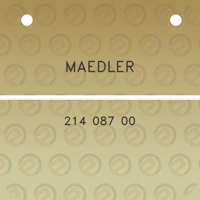 maedler-214-087-00