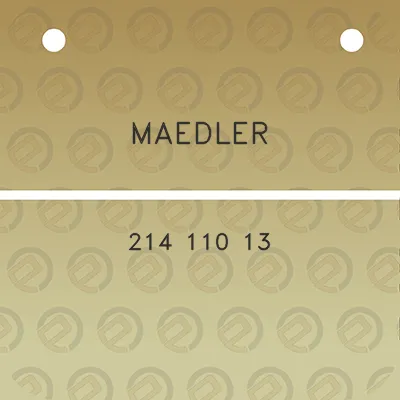 maedler-214-110-13