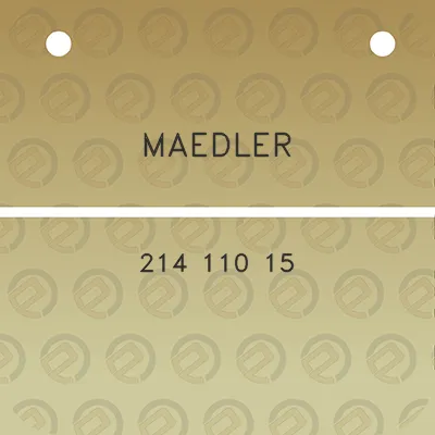 maedler-214-110-15