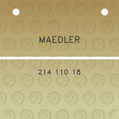 maedler-214-110-18