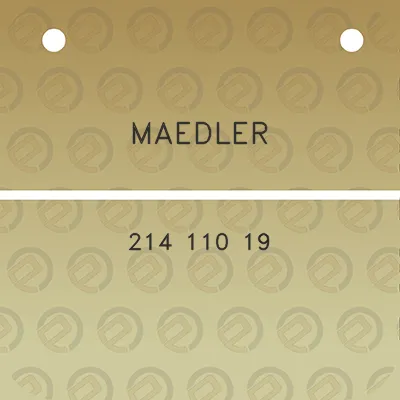 maedler-214-110-19