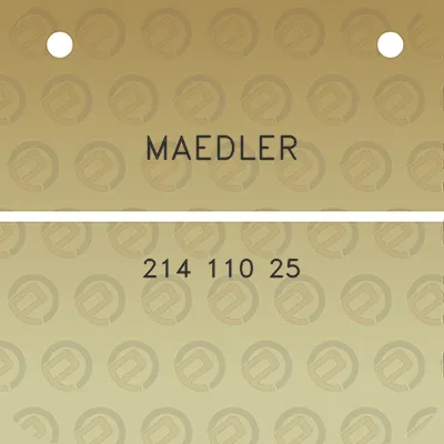 maedler-214-110-25