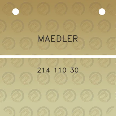 maedler-214-110-30