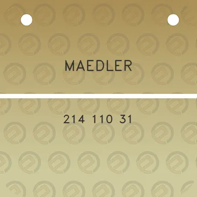 maedler-214-110-31