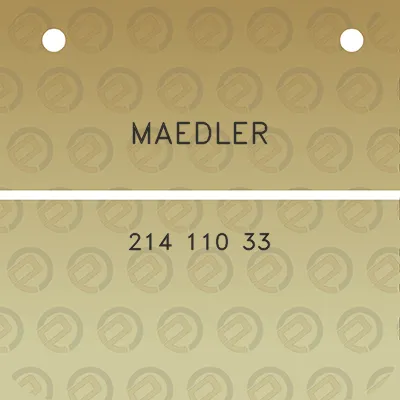 maedler-214-110-33