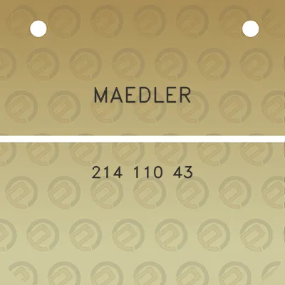 maedler-214-110-43