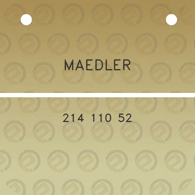 maedler-214-110-52