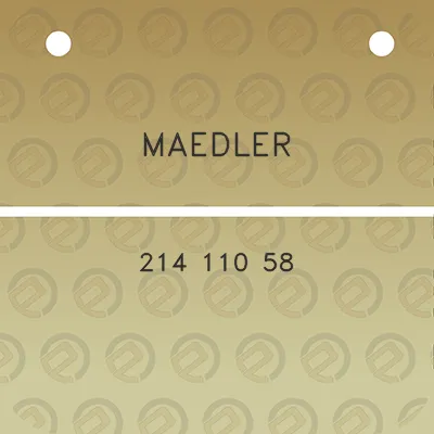 maedler-214-110-58