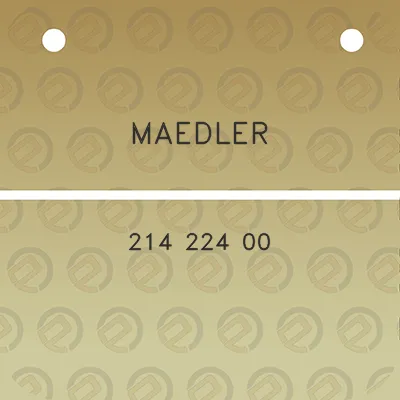 maedler-214-224-00