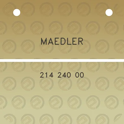 maedler-214-240-00