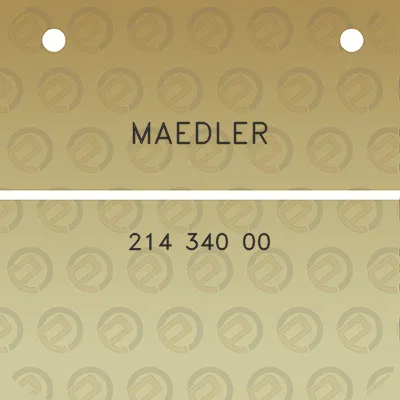 maedler-214-340-00