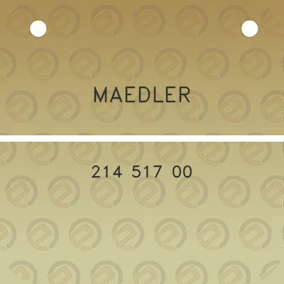 maedler-214-517-00