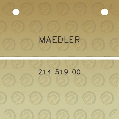 maedler-214-519-00