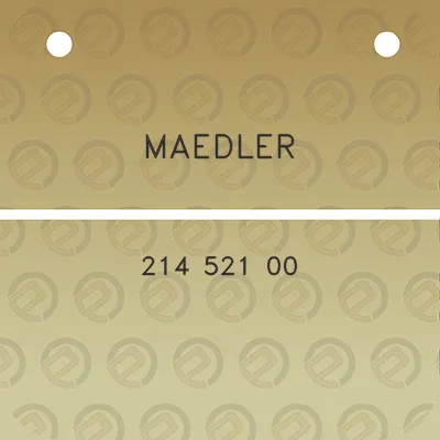 maedler-214-521-00