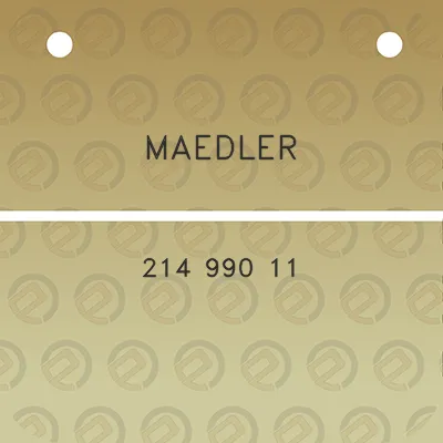 maedler-214-990-11