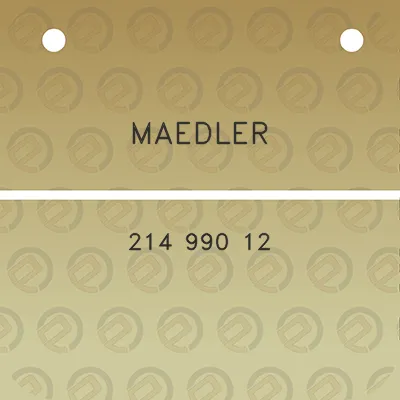 maedler-214-990-12