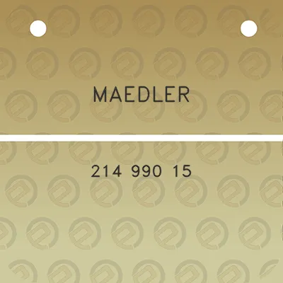 maedler-214-990-15