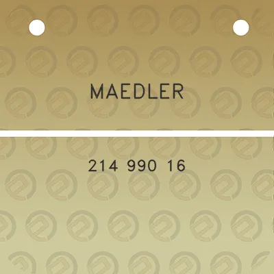 maedler-214-990-16