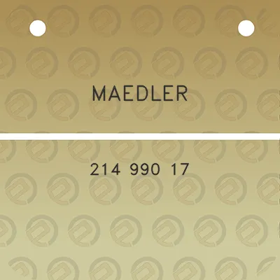 maedler-214-990-17