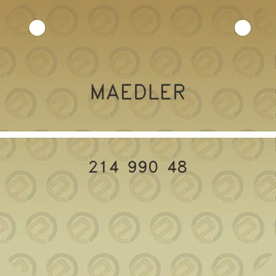 maedler-214-990-48