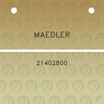 maedler-21402800