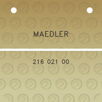 maedler-216-021-00