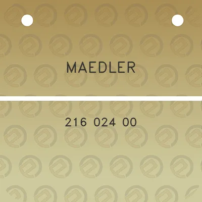maedler-216-024-00
