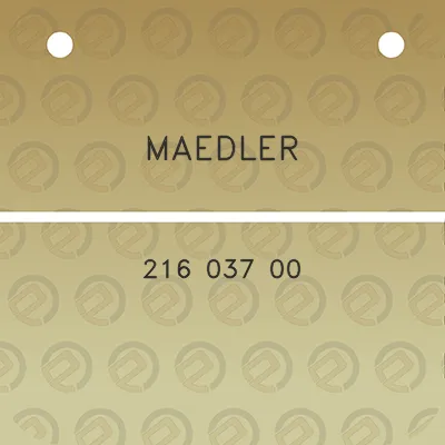 maedler-216-037-00