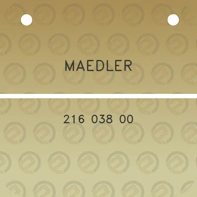 maedler-216-038-00