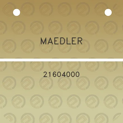 maedler-21604000