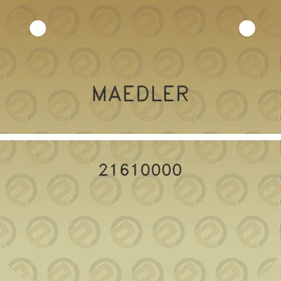 maedler-21610000