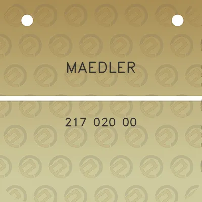 maedler-217-020-00