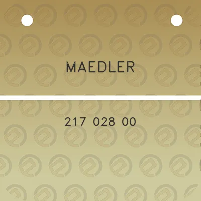 maedler-217-028-00