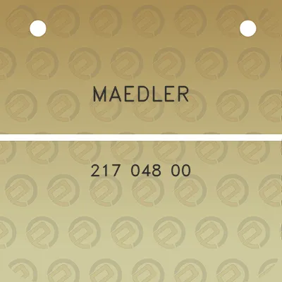 maedler-217-048-00