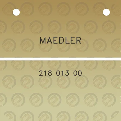 maedler-218-013-00