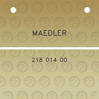 maedler-218-014-00