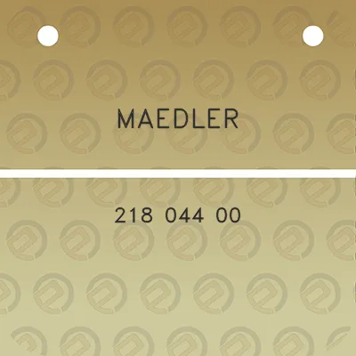 maedler-218-044-00