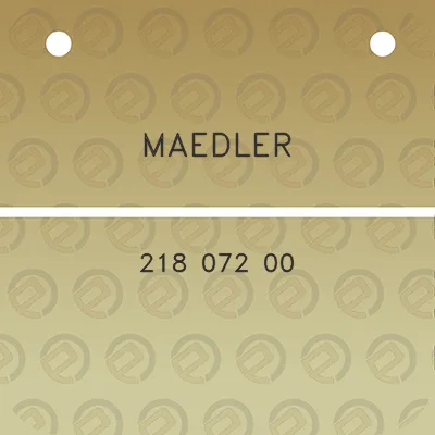 maedler-218-072-00