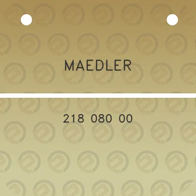 maedler-218-080-00