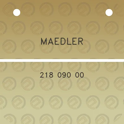 maedler-218-090-00