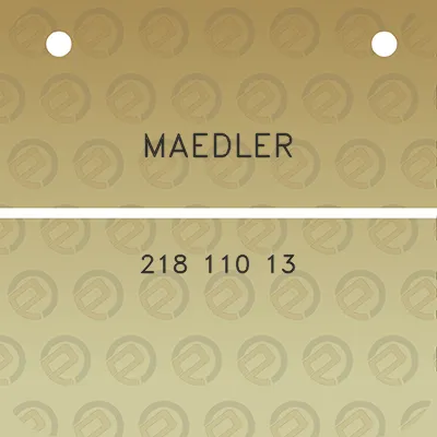 maedler-218-110-13