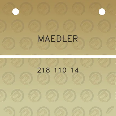 maedler-218-110-14