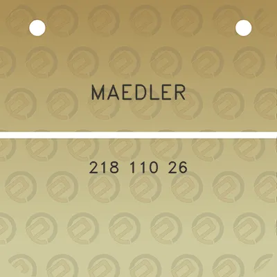 maedler-218-110-26